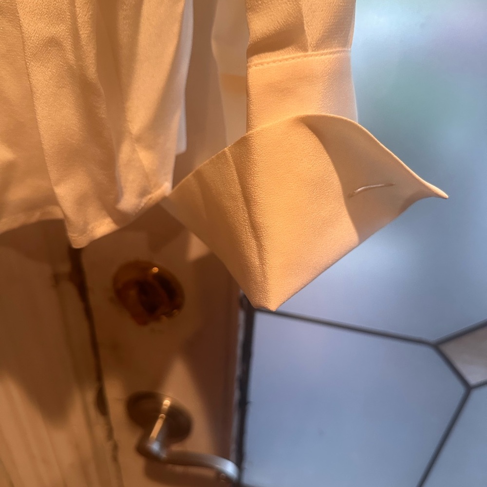 Saks Fifth Avenue Cream Blouse